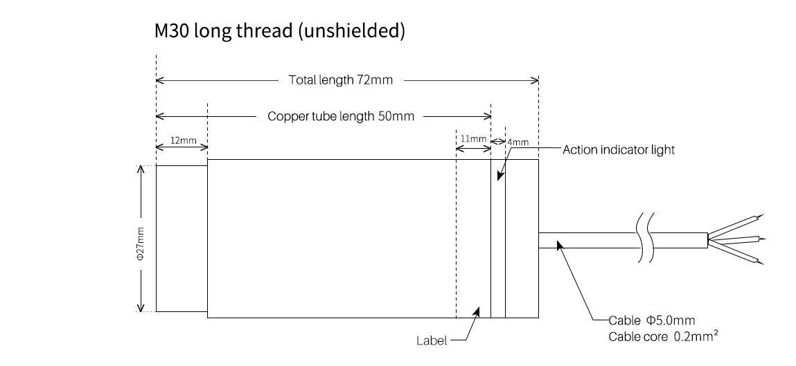 long range inductive proximity sensor 3
